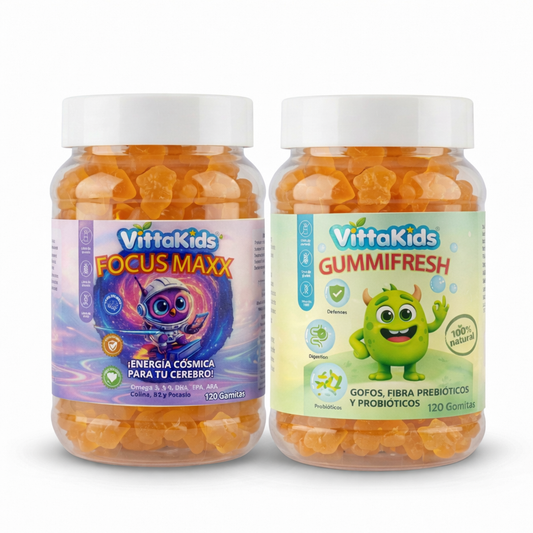COMBO DESARROLLO TOTAL: 1 GummiFresh + 1 Focus Maxx
